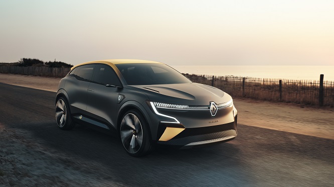 Renault Megane eVision, la berlina del futuro