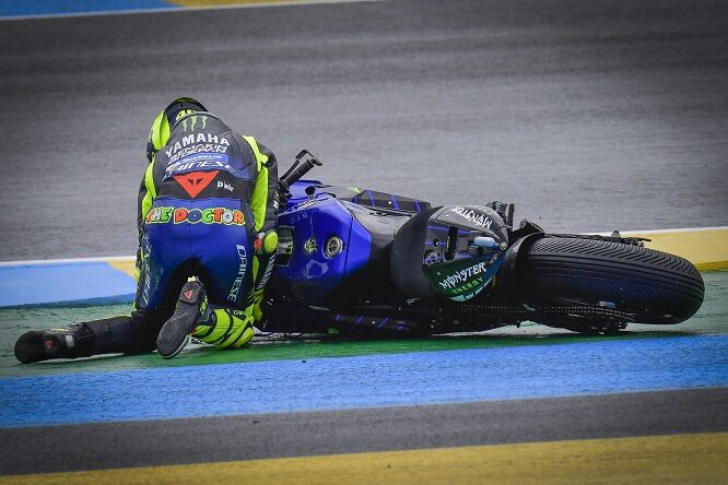 MotoGP | Rossi: “Peccato, ho perso il posteriore”