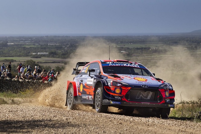 Sordo Hyundai WRC Rally Italia Sardegna 2020