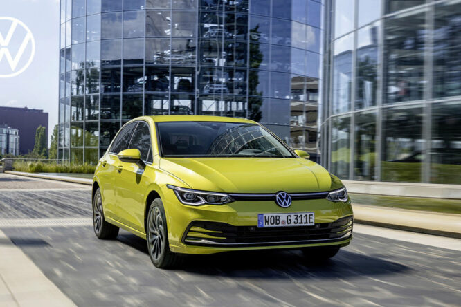 Volkswagen Golf è l’auto più venduta in Europa nel 2020