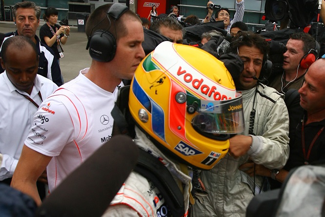 F1 | 7 ottobre 2007: Hamilton nella ghiaia in Cina