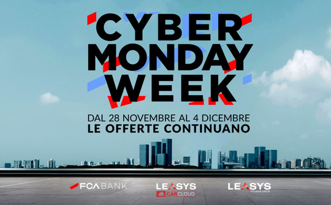 Cyber Monday Week FCA Bank, mobilità protagonista