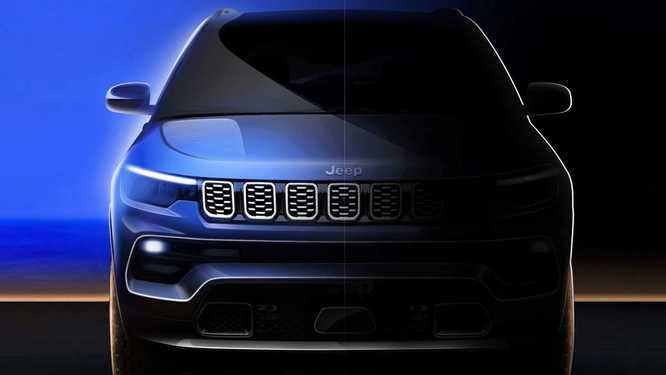 Jeep Compass restyling, primo teaser ufficiale