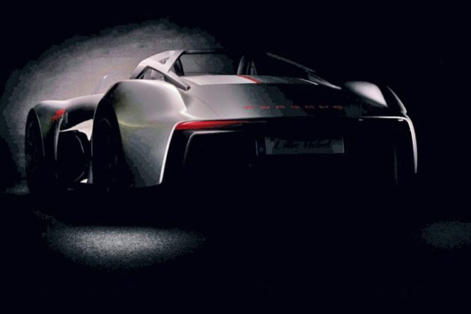 Porsche mostra il teaser di un modello misterioso