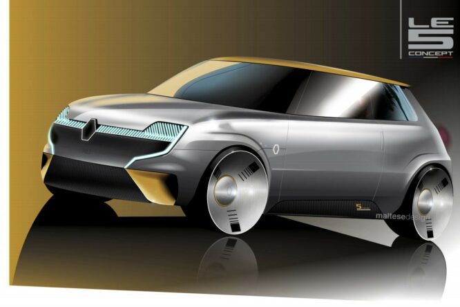 Renault Le 5, concept futuristico