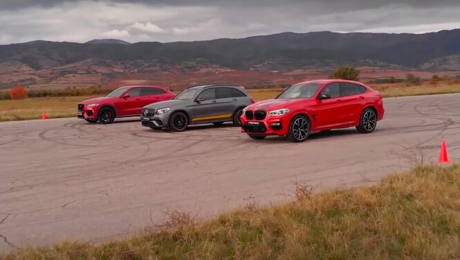 BMW vs Mercedes-AMG vs Jaguar, sfida tra super SUV