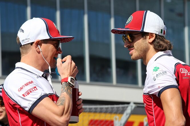 Giovinazzi: “Raikkonen compagno leale e generoso”