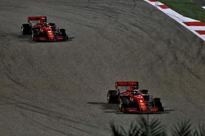 Vettel furioso con Leclerc