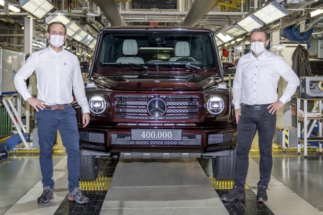 Mercedes Classe G, traguardo 400.000 unità prodotte