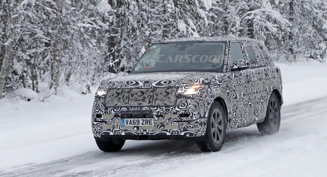 Range Rover 2021, test sulla neve per la nuova generazione