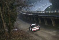 WRC Rally Monza 2020 parabolica Evans Toyota