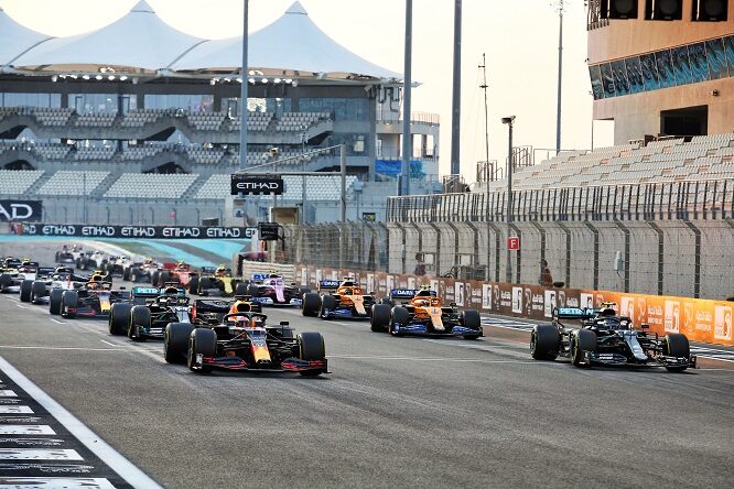 GP Abu Dhabi 2020, ordine di arrivo