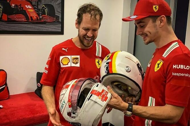 Vettel: “Charles, sei pilota con più talento che ho incontrato”