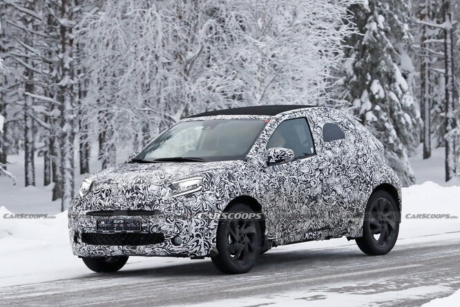 Toyota Aygo alla prova della neve