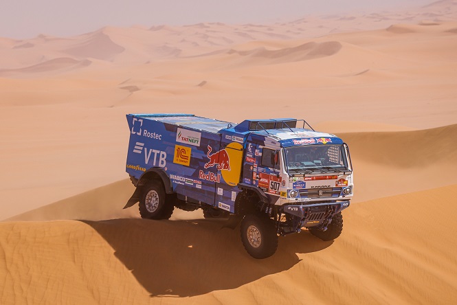 Dakar 2021 | Camion: festa per Sotnikov e il suo Kamaz