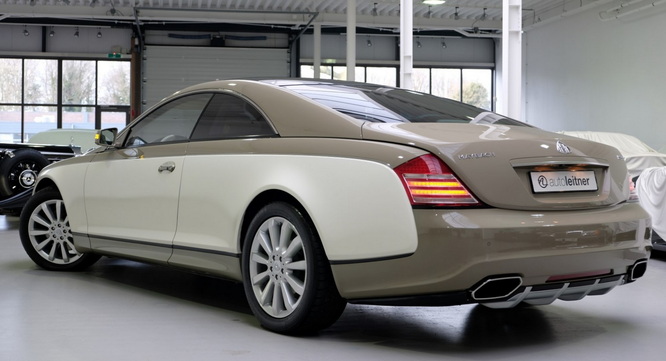 Maybach, in vendita la Coupé che non fu mai di Gheddafi