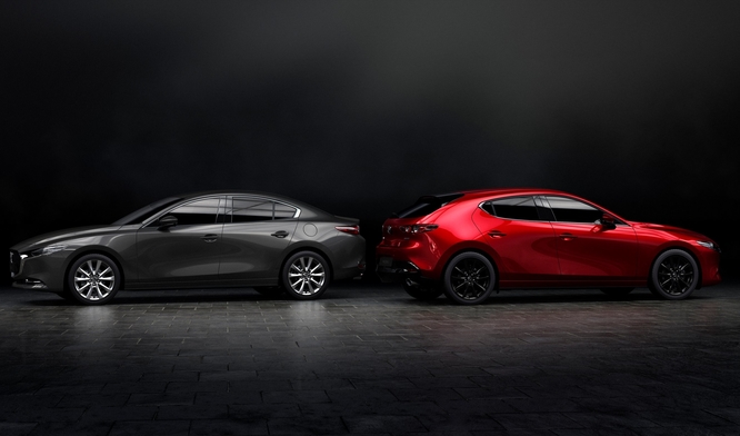 Mazda3 2021, in Italia arriva la versione berlina