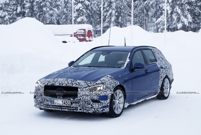 Mercedes Classe C,  la station wagon quasi senza veli