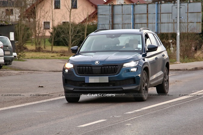 Skoda Kodiaq, il debutto del restyling si avvicina