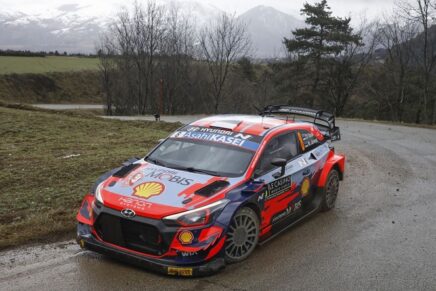 Rally Monte Carlo Hyundai Tanak