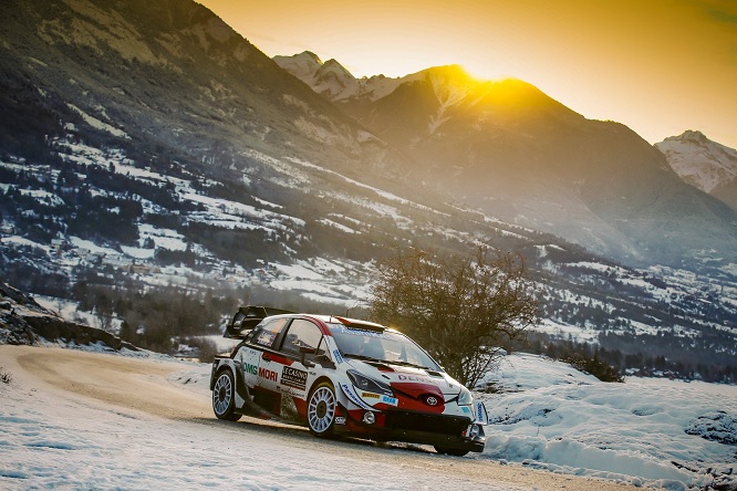 Monte Carlo 2021 Evans Toyota Wrc