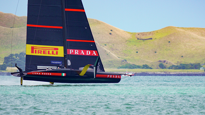 Prada Cup: Luna Rossa vola e vince nelle ariette