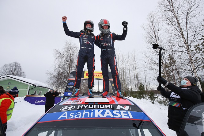 Tanak Wrc Arctic Rally 2021 Hyundai