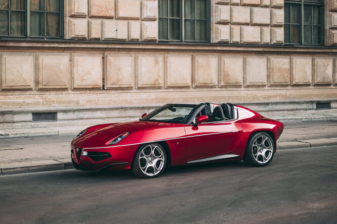 Alfa Romeo Disco Volante Spyder, rarità in vendita