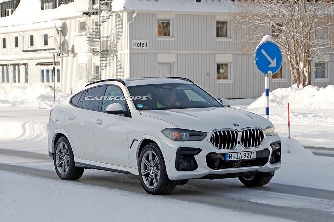 BMW X6, facelift in vista