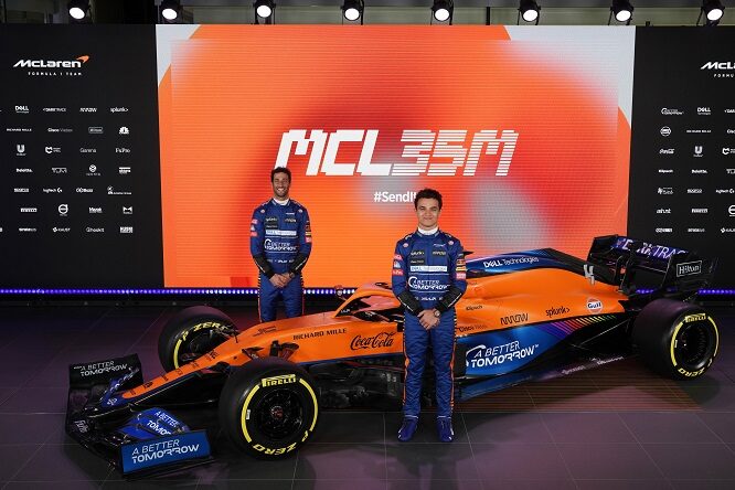 F1 | Presentata la nuova McLaren MCL35M