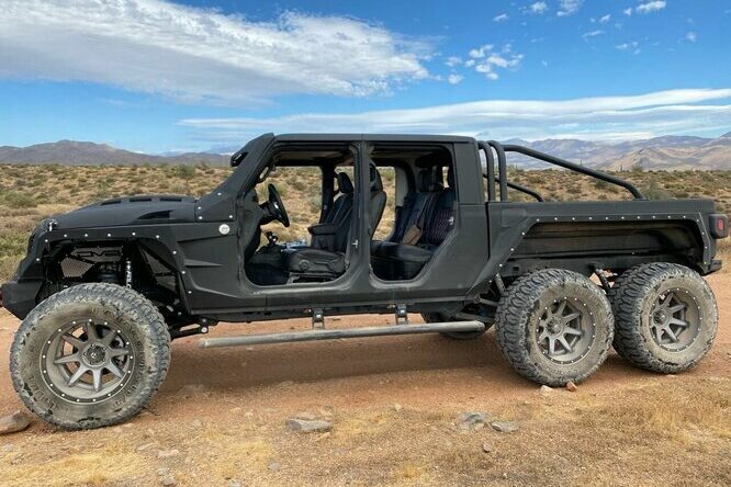 Jeep Gladiator, versione a sei ruote in vendita