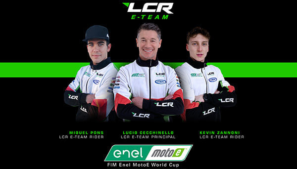 MotoE | LCR sceglie Zannoni e Pons