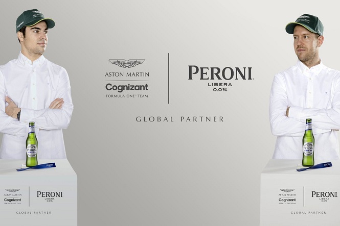 Accordo pluriennale tra Peroni e Aston Martin