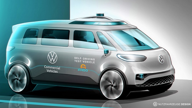 Volkswagen ID. Buzz, guida autonoma nel 2025