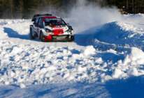 WRC Arctic Rally 2021 Rovanpera Toyota