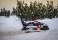 WRC Arctic Rally 2021 Rovanpera Toyota