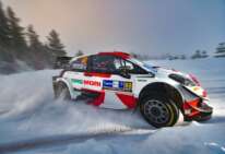 WRC Arctic Rally 2021 Toyota Rovanpera