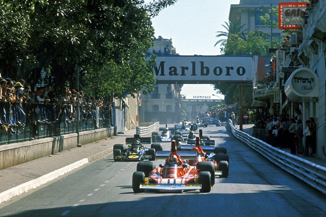 Alesi e Arnoux riportano la Ferrari 312B3 del ’74 a Monte Carlo