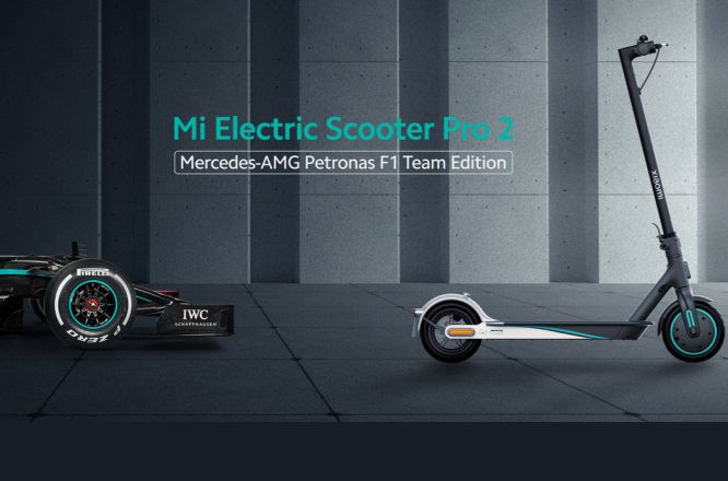 Ecco il monopattino Xiaomi stile F1 targato Mercedes