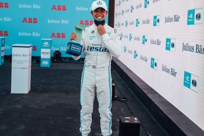 E-Prix Diriyah, qualifiche: pole de Vries, male da Costa