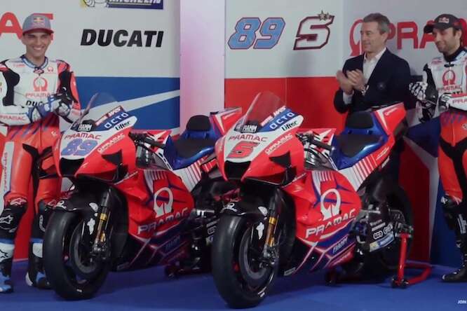 MotoGP | Rivedi la presentazione del team Pramac – VIDEO