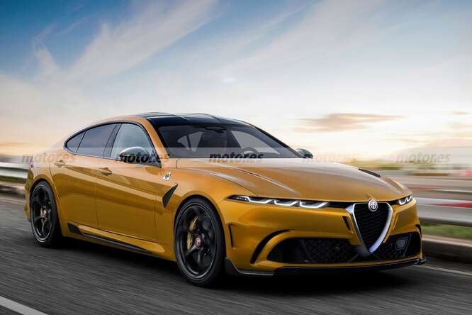 Alfa Romeo, berlina sportiva nel 2025