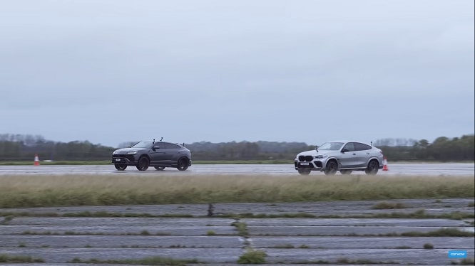 Lamborghini Urus vs BMW X5 M, sfida tra V8