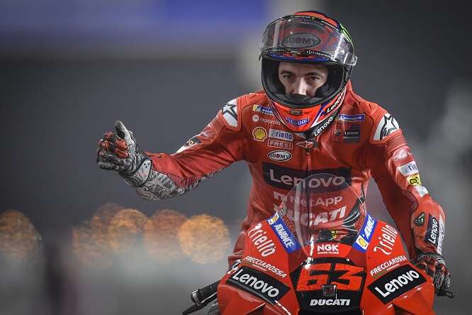 MotoGP | Doha, le previsioni di Lorenzo: “Vincerà Bagnaia”