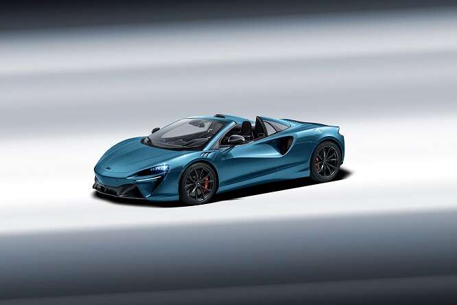 McLaren Artura, la variante Spider potrebbe essere così