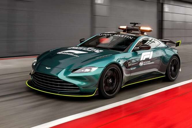Spoiler: la Safety Car Aston Martin – FOTO