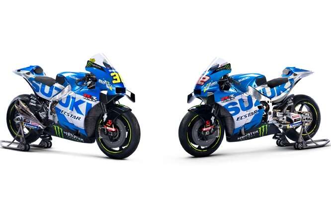 MotoGP | La Suzuki 2021 di Mir e Rins – FOTO