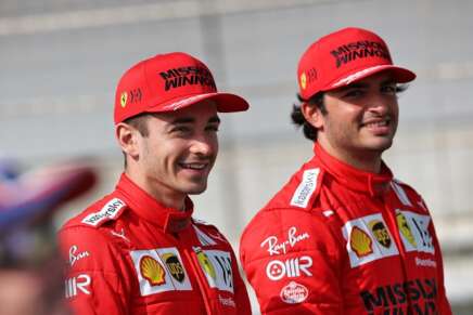 carlos sainz charles leclerc