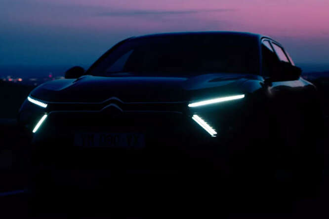 Citroen C5, teaser della nuova generazione