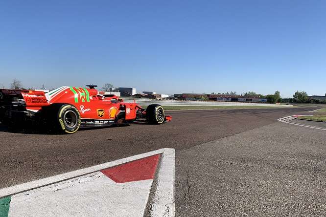 400 km per Leclerc a Fiorano con la SF71H – VIDEO